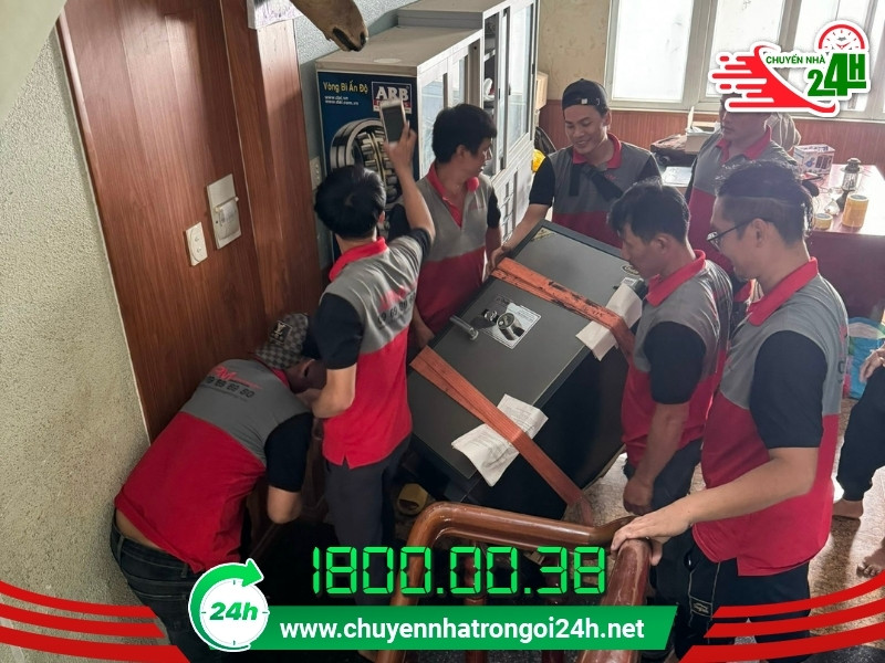 Dịch vụ vận chuyển két sắt LephongMoving