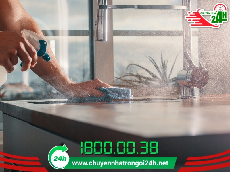 Dọn và sắp xếp lại không gian sống