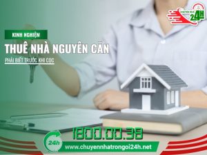 kinh nghiệm thuê nhà nguyên căn