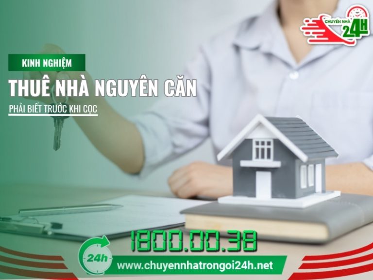 kinh nghiệm thuê nhà nguyên căn