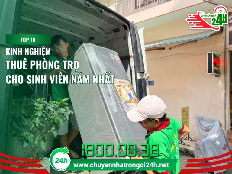 kinh nghiệm thuê phòng trọ cho sinh viên năm nhất