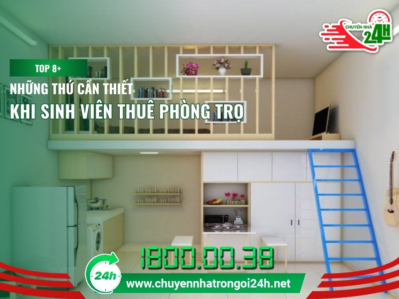 những thứ cần thiết khi sinh biên thuê phòng trọ