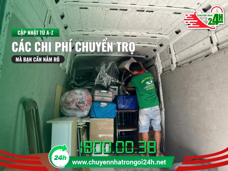 chi phí chuyển trọ