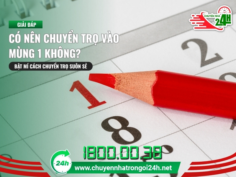 Có nên chuyển trọ vào mùng 1 không