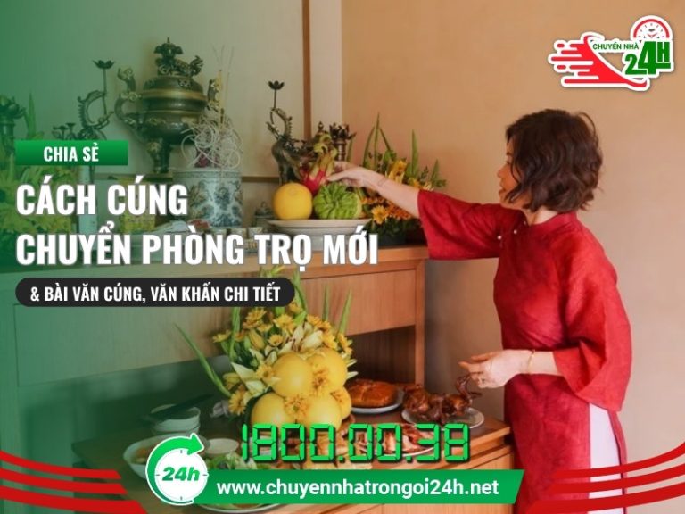 cúng chuyển phòng trọ