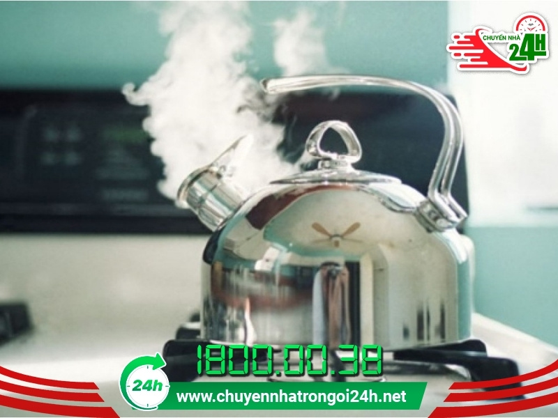 Đun nước pha trà