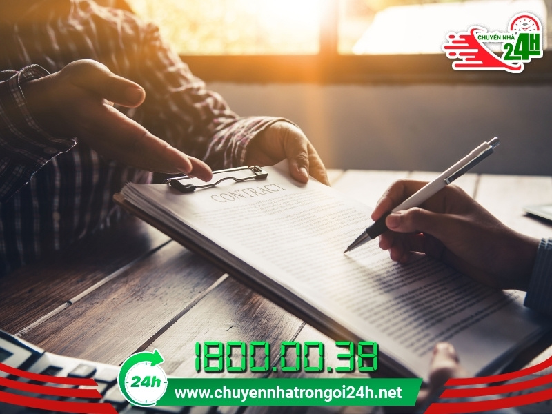 Hai bên ký kết hợp đồng vận chuyển