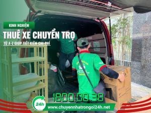 kinh nghiệm thuê xe chuyển trọ