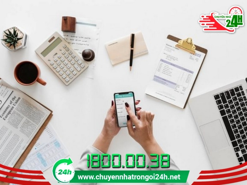 Lên kế hoạch chi tiết cho việc chuyển trọ
