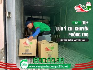 Lưu ý khi chuyển phòng trọ