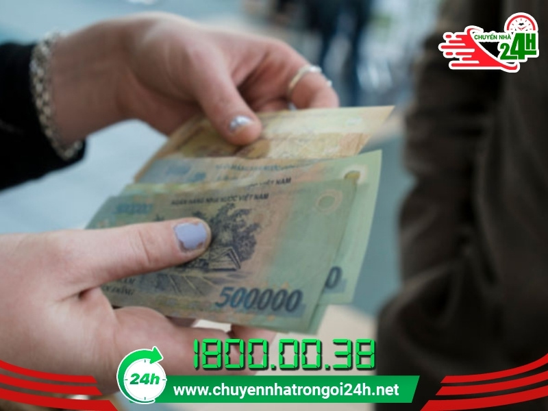 Thanh toán đầy đủ các khoản tiền cho chủ trọ trước khi chuyển phòng