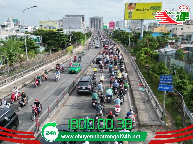 Tình hình giao thông phức tạp