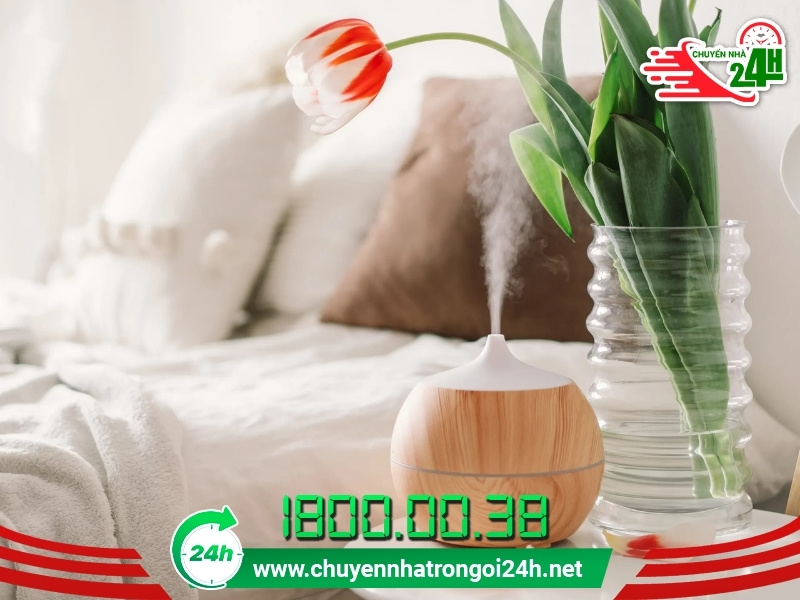 Xông phòng mang đến không khí trong lành dễ chịu