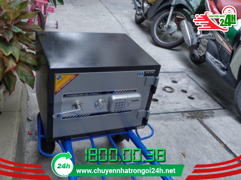 Chuyển két sắt cần dụng cụ chuyên dụng