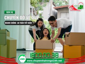 Dịch vụ chuyển đồ về quê