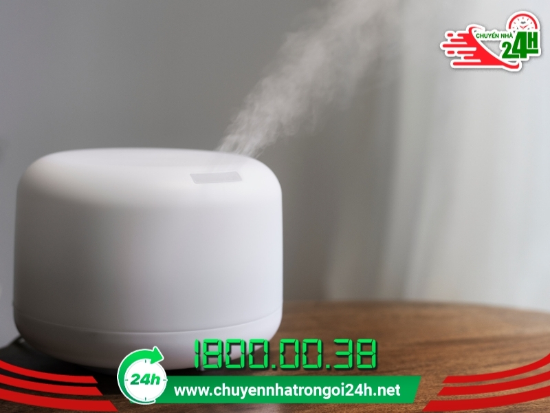 Máy xông tinh dầu hiện đại, an toàn, lọc không khí tốt