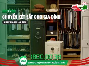 cách chuyển két sắt cho gia đình chuyên nghiệp an toàn