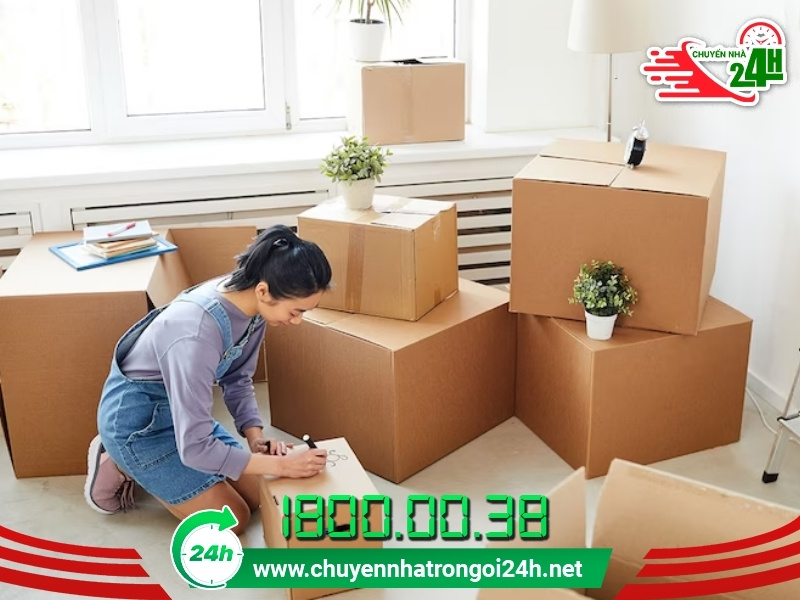 Không phải ai cũng biết cách đóng gói đồ để chuyển phòng trọ khoa học