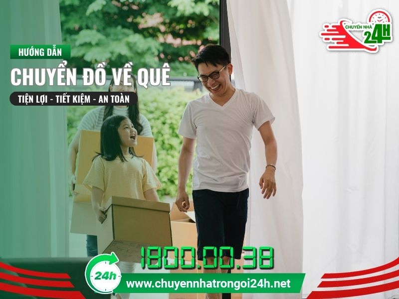 chuyển đồ về quê