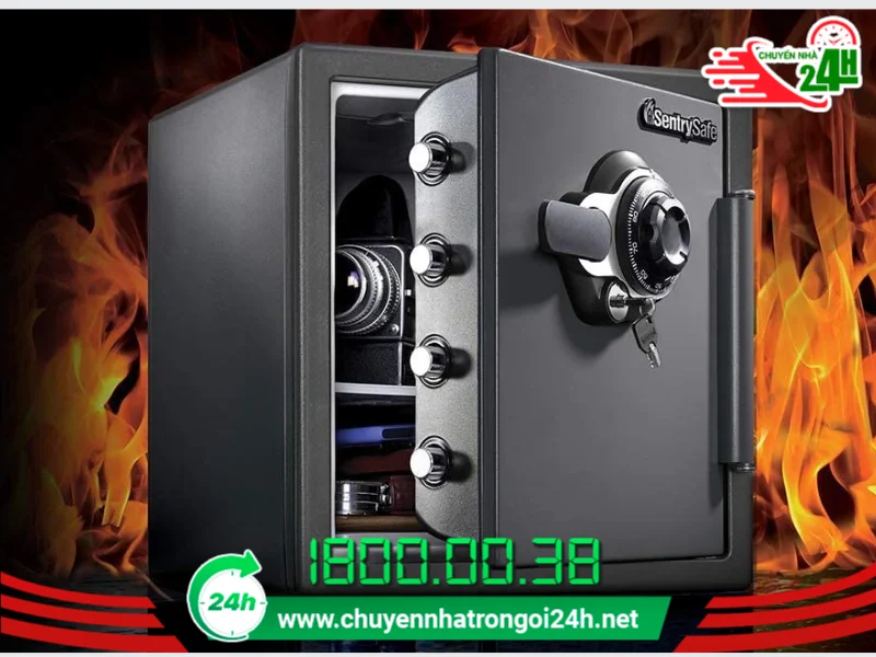 Két sắt chống cháy - một trong những loại két sắt phổ biến nhất hiện nay