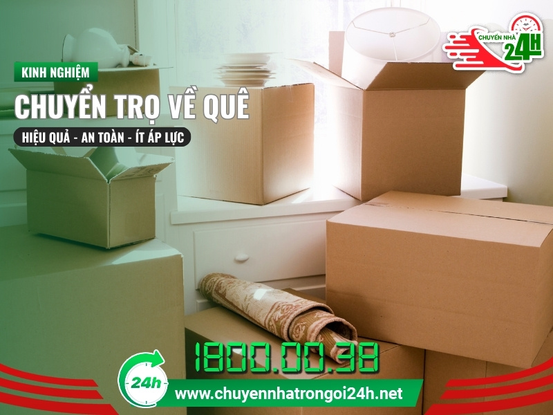 kinh nghiệm chuyển trọ về quê