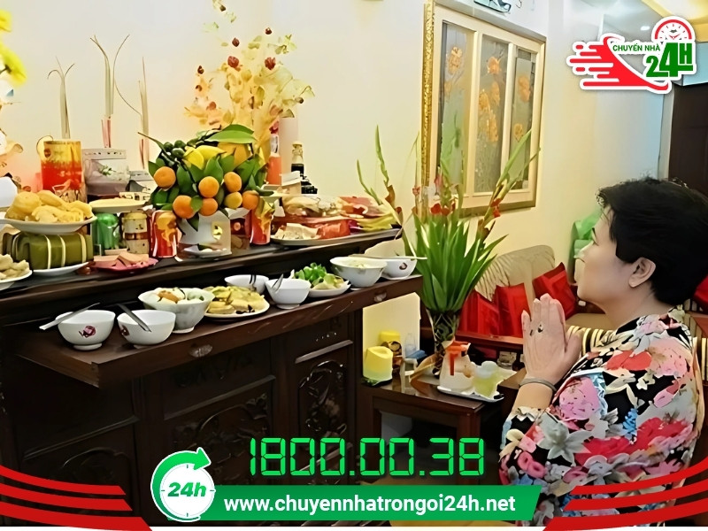 Mâm cúng nhập trạch mang ý nghĩa tâm linh