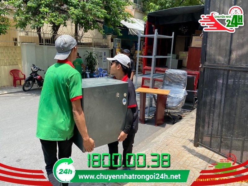 Quy trình vận chuyển két sắt của Chuyển nhà trọn gói 24h