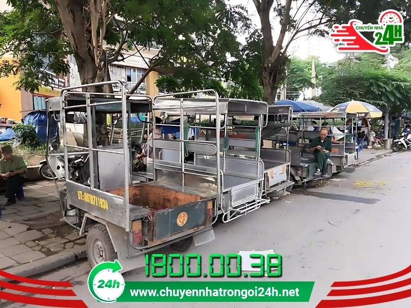 Thuê xe ba gác từ những đơn vị uy tín để tránh bị chém giá