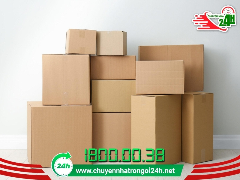 Chuẩn bị đầy đủ các vật liệu đóng gói sẽ giúp tiết kiệm tối đa thời gian