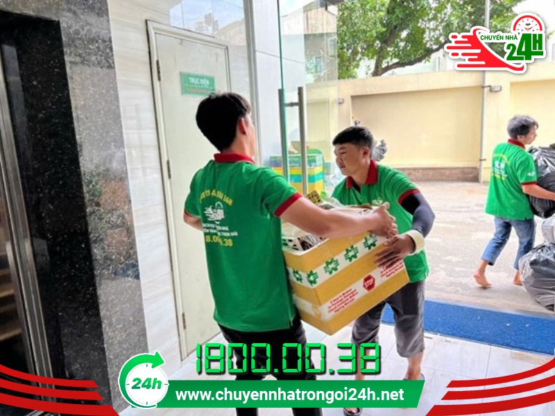 24h vận chuyển đồ đạc có trách nhiệm, uy tín, nhiệt tình