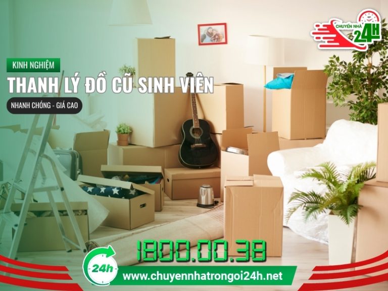 Kinh nghiệm thanh lý đồ cũ sinh viên