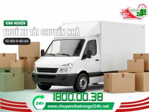 Kinh nghiệm thuê xe tải chuyển nhà