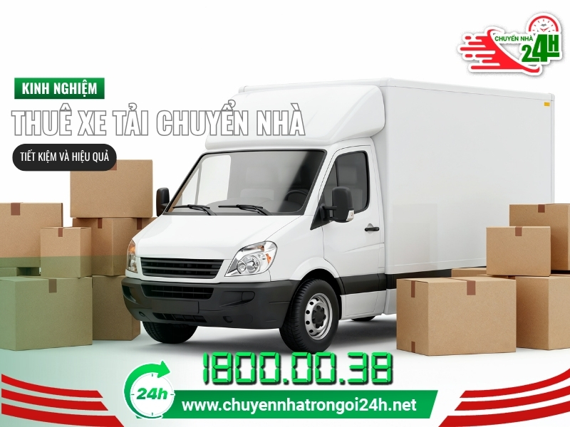 Kinh nghiệm thuê xe tải chuyển nhà