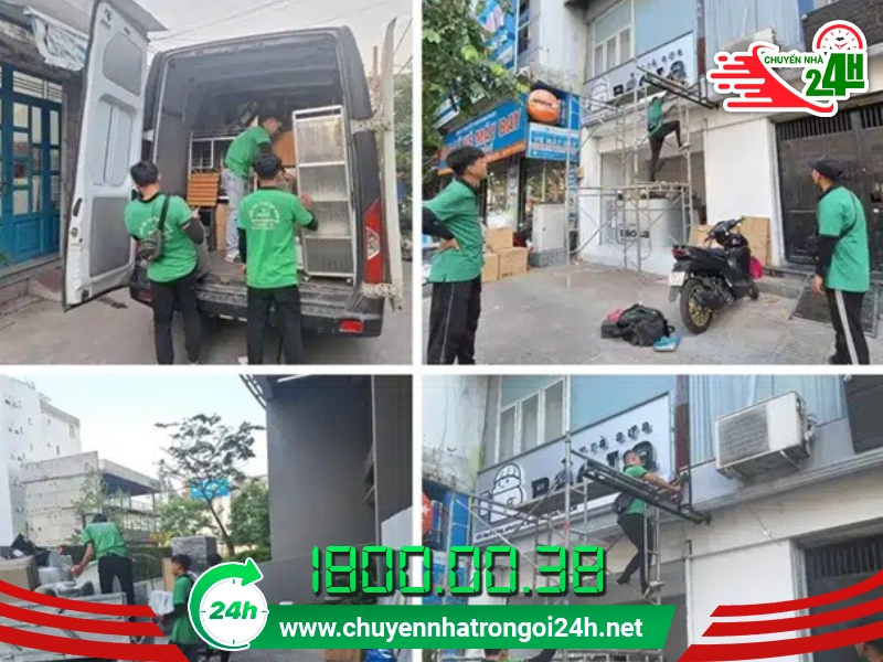 Quy trình vận chuyển nhanh gọn
