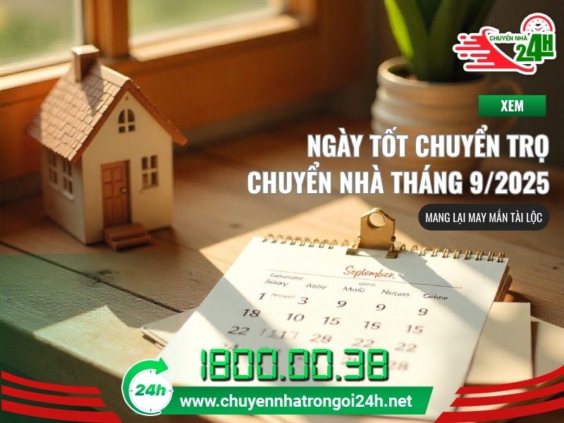 xem ngày tốt chuyển trọ tháng 9 năm 2025