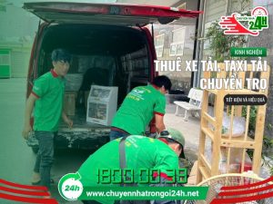 Kinh nghiệm thuê xe tải, taxi tải chuyển trọ