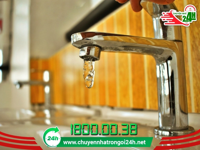 Mở vòi nước chảy đem đến sức sống và tài lộc dồi dào