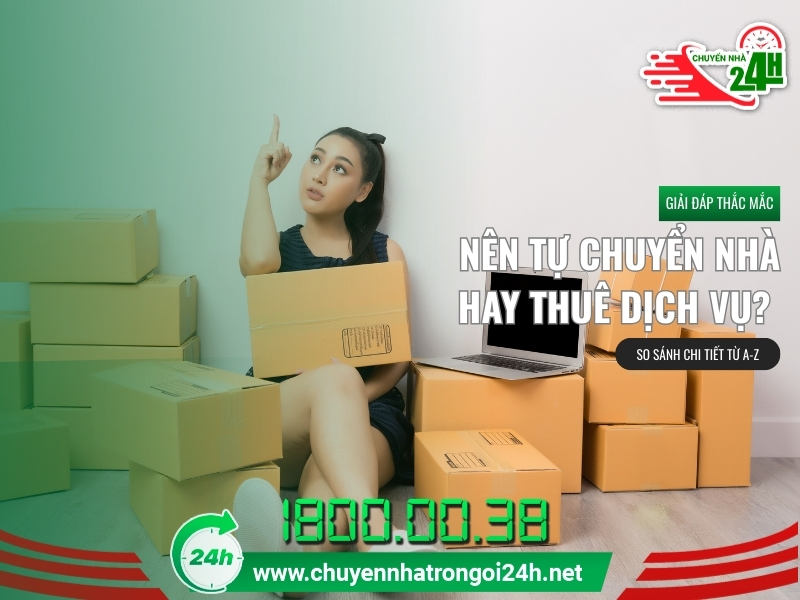 Nên tự chuyển nhà hay thuê dịch vụ