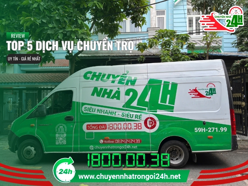 Top 5 dịch vụ chuyển trọ uy tín giá rẻ nhất hiện nay