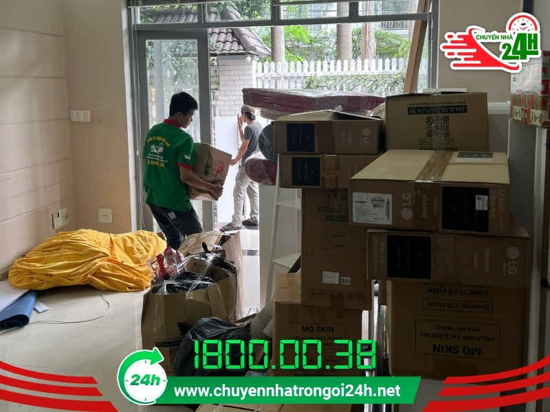 Nên tìm đơn vị có dịch vụ hỗ trợ đóng gói, bốc xếp chuyên nghiệp