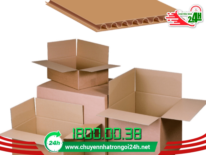 Thùng carton nhiều lớp, đa dạng kích cỡ