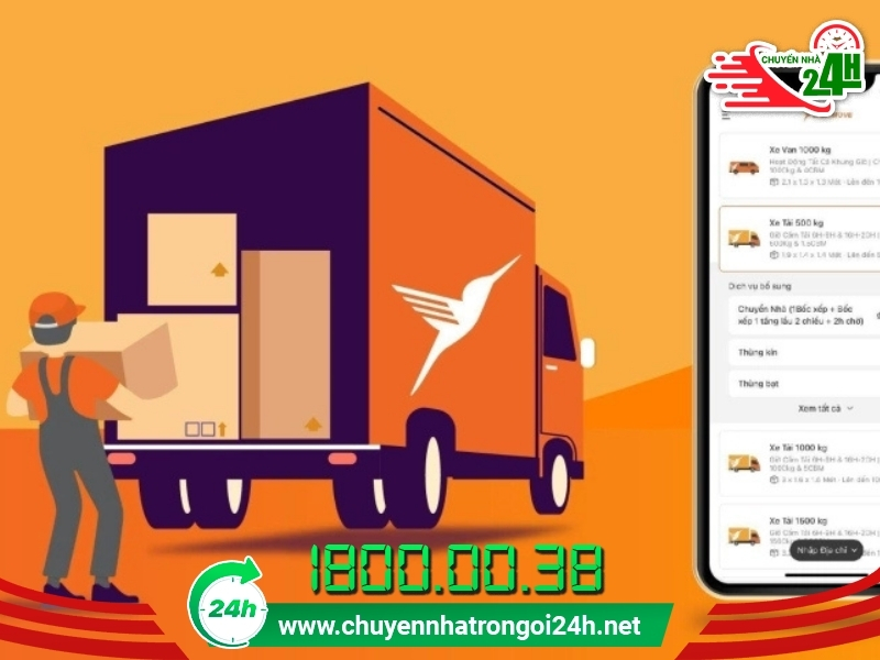 App chuyển nhà Lalamove