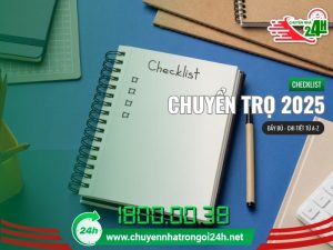 Checklist chuyển trọ