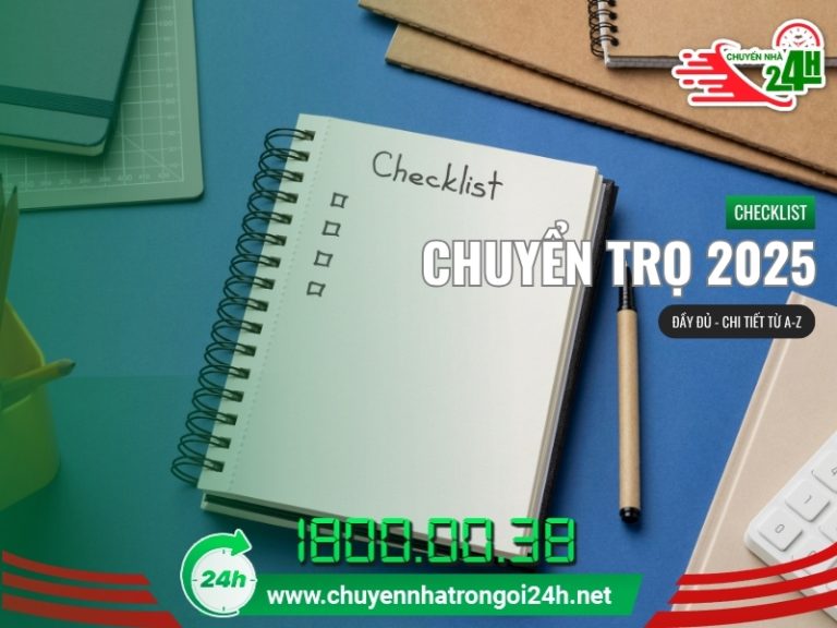 Checklist chuyển trọ