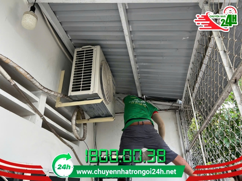 Chuyển nhà trọn gói 24h tháo lắp di dời máy lạnh chuyên nghiệp, tận tâm