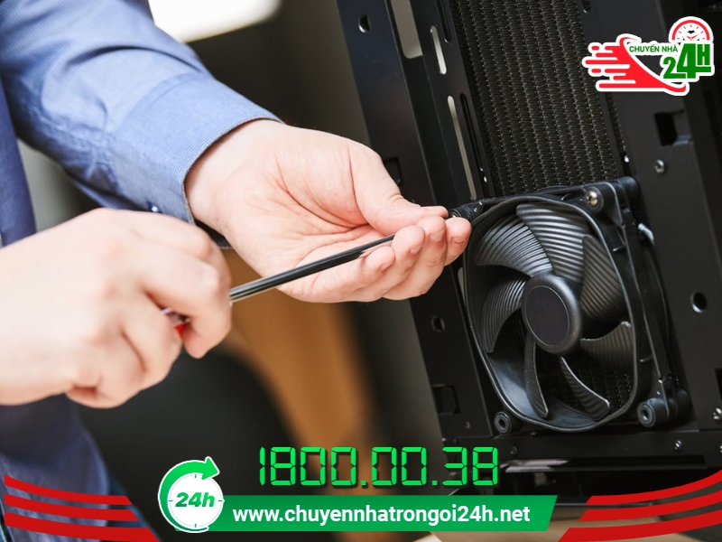 Lắp đặt và kiểm tra hoạt động máy tính