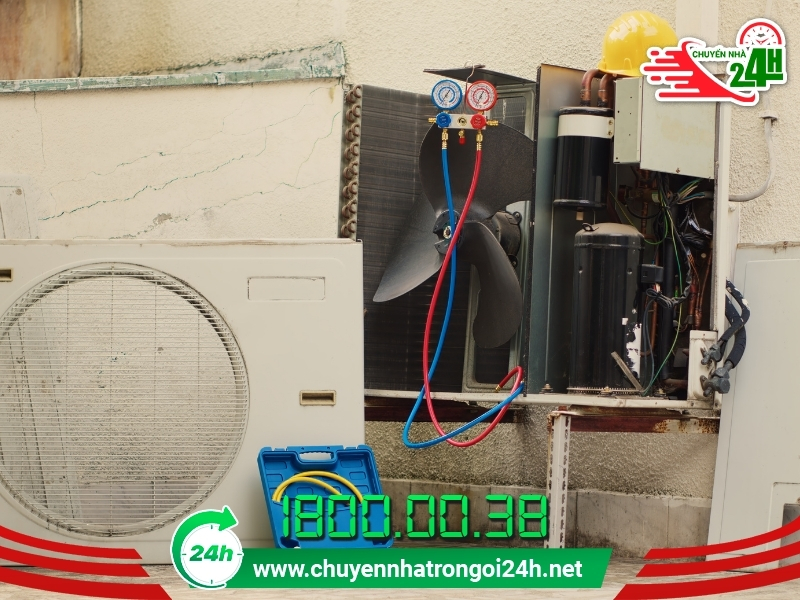 Nguy hiểm khi tự tháo lắp di dời máy lạnh