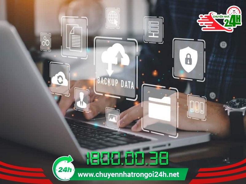 Sao lưu dữ liệu trước khi vận chuyển máy tính