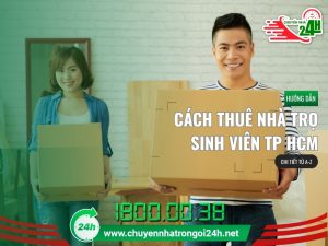 Cách thuê nhà trọ sinh viên TP HCM