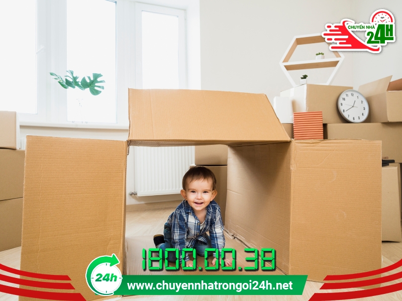 Chuyển nhà trọ cho gia đình có trẻ nhỏ